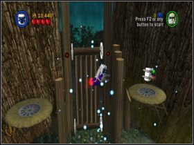 Wyrwij za pomocą Mocy trzy marchewki na miejscu desantu - Chapter 4 - Defense of Kashyyyk - Free Play - Episode 3 - LEGO Star Wars: The Complete Saga - poradnik do gry