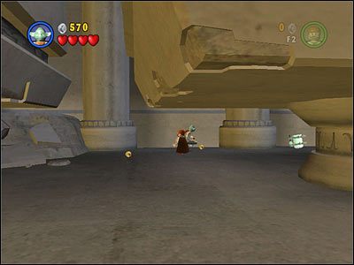 Pierwszy kanister jest tuż przy samym początku etapu - Chapter 5 - Ruin of the Jedi - Free Play - Episode 3 - LEGO Star Wars: The Complete Saga - poradnik do gry