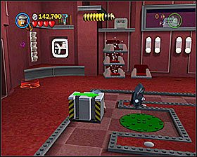 W tym samym pomieszczeniu co #8 i #9, po lewej stronie zbuduj panel dla 3PO i użyj go - Chapter 5 - Jedi Destiny - Free Play - Episode 6 - LEGO Star Wars: The Complete Saga - poradnik do gry