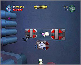 Za pierwszymi wrotami dla TIE Fighterów - Chapter 6 - Into the Death Star - Free Play - Episode 6 - LEGO Star Wars: The Complete Saga - poradnik do gry