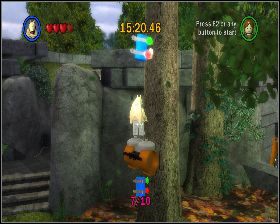 Ósmy niebieski kanister również znajdziesz w pierwszej części bagien - Chapter 2 - Invasion of Naboo - Challenges - Episode 1 - LEGO Star Wars: The Complete Saga - poradnik do gry