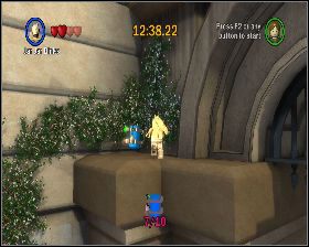 Zanim opuścisz lokację skieruj się na windę z lewej - Chapter 3 - Escape from Naboo - Challenges - Episode 1 - LEGO Star Wars: The Complete Saga - poradnik do gry