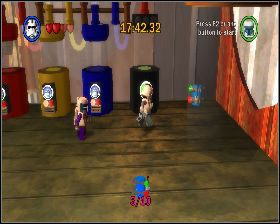 W pomieszczeniu z kolorowymi zbiornikami - Chapter 3 - Droid Factory - Challenges - Episode 2 - LEGO Star Wars: The Complete Saga - poradnik do gry
