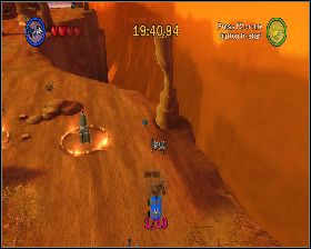 Z prawej strony po pierwszej barierze - Chapter 5 - Gunship Cavalry - Challenges - Episode 2 - LEGO Star Wars: The Complete Saga - poradnik do gry