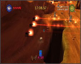 Przy trzech laserach, na lewo od kolejnej dużej przepaści - Chapter 5 - Gunship Cavalry - Challenges - Episode 2 - LEGO Star Wars: The Complete Saga - poradnik do gry