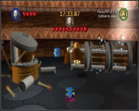 Za powalonym filarem z lewej strony pomieszczenia - Chapter 6 - Count Dooku - Challenges - Episode 2 - LEGO Star Wars: The Complete Saga - poradnik do gry