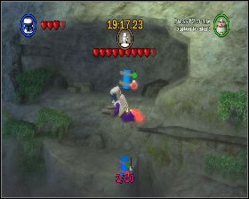 Na ukrytej półce skalnej z lewej strony - Chapter 3 - General Grievous - Challenges - Episode 3 - LEGO Star Wars: The Complete Saga - poradnik do gry