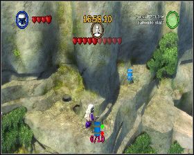 Za kamiennym narożnikiem, na prawo od piątego kanistra - Chapter 3 - General Grievous - Challenges - Episode 3 - LEGO Star Wars: The Complete Saga - poradnik do gry