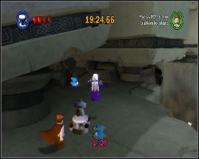 W narożniku z prawej strony pierwszej lokacji - Chapter 5 - Ruin of the Jedi - Challenges - Episode 3 - LEGO Star Wars: The Complete Saga - poradnik do gry