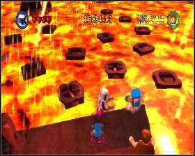 W lokacji z lawą na ostatniej belce - Chapter 6 - Darth Vader - Challenges - Episode 3 - LEGO Star Wars: The Complete Saga - poradnik do gry