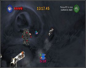 Drugi jest w tunelu, do którego wlecisz lecąc wzdłuż drogi - Chapter 1 - Hoth Battle - Challenges - Episode 5 - LEGO Star Wars: The Complete Saga - poradnik do gry
