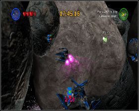 W drugiej lokacji z lewej strony - Chapter 3 - Falcon Flight - Challenges - Episode 5 - LEGO Star Wars: The Complete Saga - poradnik do gry