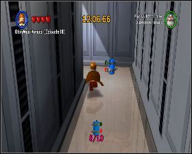 W korytarzu, znajdującym się za urządzeniami z parą - Chapter 6 - Betrayal Over Bespin - Challenges - Episode 5 - LEGO Star Wars: The Complete Saga - poradnik do gry