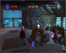 W drugiej sali po prawej, we wnętrzu statku - Chapter 2 - The Great Pit of Carkoon - Challenges - Episode 6 - LEGO Star Wars: The Complete Saga - poradnik do gry