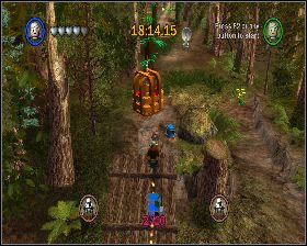 Kolejne kanistry najszybciej zdobyć na ścigaczach - Chapter 3 - Speeder Showdown - Challenges - Episode 6 - LEGO Star Wars: The Complete Saga - poradnik do gry