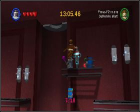 Ostatni w tym pokoju jest na podwyższonej platformie - Chapter 5 - Jedi Destiny - Challenges - Episode 6 - LEGO Star Wars: The Complete Saga - poradnik do gry