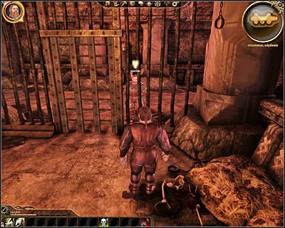 Opis: Zacznij od rozmowy ze stojącym po drugiej stronie krat Gorimem , o którego dowiesz się o Waszej aktualnej sytuacji - Dragon Age Początek: Wygnanie - Dragon Age: Początek - poradnik do gry