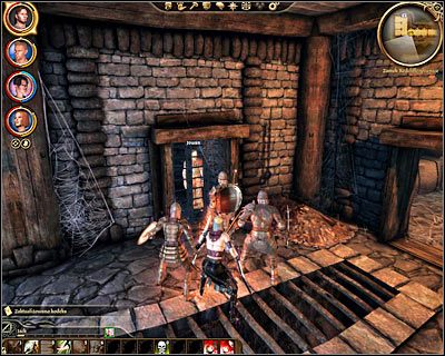 Ruszaj prosto i rozpraw się po drodze z pierwszą grupą nieumarłych - Dragon Age Początek: Arl Redcliffe (1) - Dragon Age: Początek - poradnik do gry
