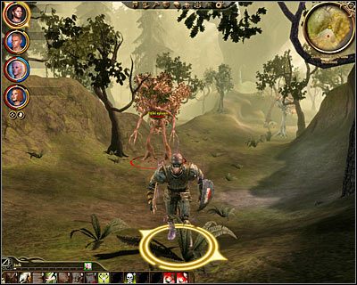 Uważaj na nowe potwory , które staną Ci na drodze, a to dlatego, że wśród nich będzie znajdował się wrogi ogr - Dragon Age Początek: Natura bestii (1) - Dragon Age: Początek - poradnik do gry