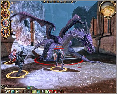 Możesz już udać się do przejścia do lokacji [Zburzona świątynia - Szczyt ] (M62, 12) - Dragon Age Początek: Urna Świętych Prochów (4) - Dragon Age: Początek - poradnik do gry