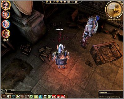 Opis: Na filakterium natrafisz w środkowej części ruin, a konkretnie w jednym z bocznych korytarzy - Mistyczny wojownik | Questy - Las Brecilian | Dragon Age Początek - Dragon Age: Początek - poradnik do gry