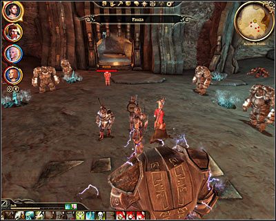 Po dotarciu do ostatniej pieczary strefy [Kowadło Pustki ] (M59, 9) obejrzysz cut-scenkę i zmuszony zostaniesz do wyboru przynależności - Kowadło pustki | Questy - Orzammar | Dragon Age Początek - Dragon Age: Początek - poradnik do gry