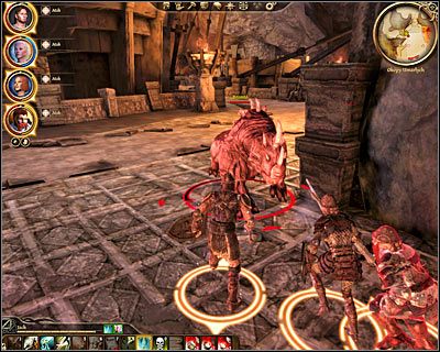Po drodze dość regularnie będziesz wpadał na nowe potwory - Patronka swego rodu (3) | Questy - Orzammar | Dragon Age Początek - Dragon Age: Początek - poradnik do gry