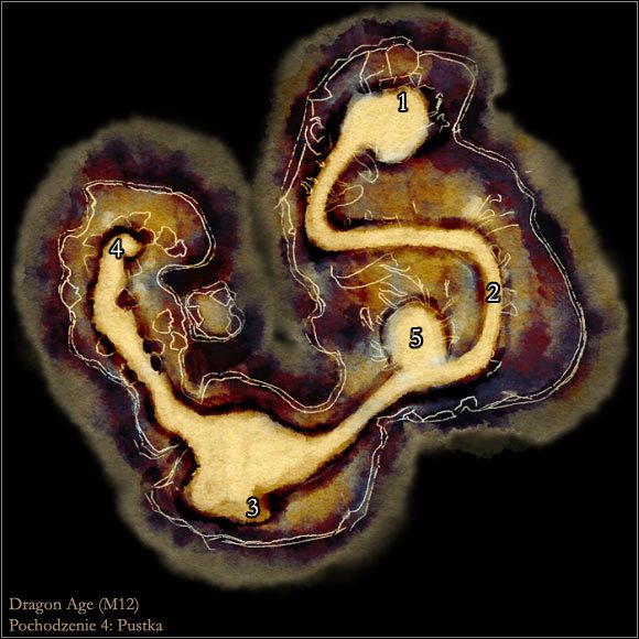 1 - Mapa M12 Pustka | Mapy | Dragon Age Początek - Dragon Age: Początek - poradnik do gry