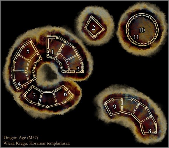 1 - Mapa M37 Koszmar templariusza | Mapy | Dragon Age Początek - Dragon Age: Początek - poradnik do gry