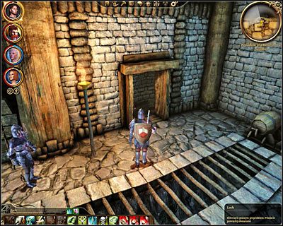 W kolejnym pomieszczeniu wpadniesz na więzionego Szarego Strażnika Riordana - Dragon Age Początek: Ratunek dla królowej (1) (Denerim) - Dragon Age: Początek - poradnik do gry