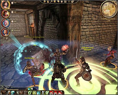 Tym razem będziesz przesuwał się w przeciwnym kierunku do ruchu wskazówek zegara - Dragon Age Początek: Ratunek dla królowej (2) (Denerim) - Dragon Age: Początek - poradnik do gry