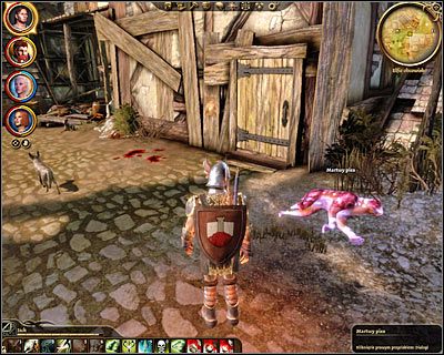 Kolejny trop odnajdziesz na południowy-wschód od domu Cyriana - Dragon Age Początek: Czyhający w mroku (Denerim) - Dragon Age: Początek - poradnik do gry