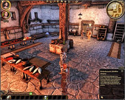 Opis: W okolicach przejścia prowadzącego do kuchni (M15, 2) zaczepiony zostaniesz przez Sir Gilmorea - Dragon Age Początek: Zamieszanie w spiżarni - Dragon Age: Początek - poradnik do gry