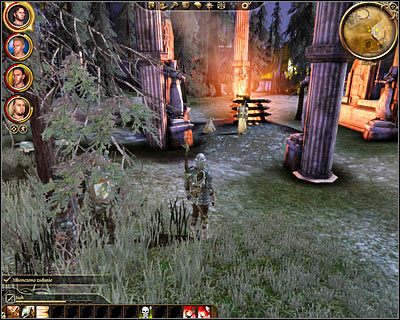 Ze zdobytymi fiolkami musisz powrócić do strefy [Ostagar ], ALE nie rób tego o ile nie zaliczyłeś questu Skrytka Szarych Strażników - Dragon Age Początek: Skażona krew (Ostagar) - Dragon Age: Początek - poradnik do gry