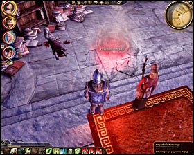 Krok 3: Kliknij na Portalu przywołania Pierwszego - Dragon Age Początek: Nauka o przywołaniu (Wieża Kręgu) - Dragon Age: Początek - poradnik do gry