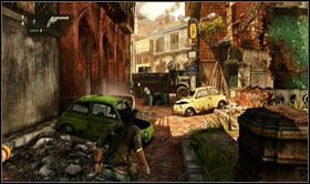 Gdy wszyscy padną trupem, zejdź na dół i skieruj się w głąb drogi - Rozdział 5 Walki w mieście (2) | Opis przejścia Uncharted 2 Among Thieves - Uncharted 2: Among Thieves - poradnik do gry