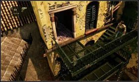 Schody, o których wspomniałem, znajdują się na końcu ślepej uliczki - Rozdział 5 Walki w mieście (2) | Opis przejścia Uncharted 2 Among Thieves - Uncharted 2: Among Thieves - poradnik do gry