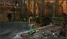 Następnie wróć do reszty brygady i wysadź kolejny pojazd (tym razem pojemnik z benzyna będzie już na Ciebie czekać) - Rozdział 7 Idą z nami | Opis przejścia Uncharted 2 Among Thieves - Uncharted 2: Among Thieves - poradnik do gry