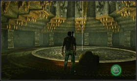 Skieruj się do ust i zejdź do ukrytej sali [sekret 3] - Rozdział 9 Ścieżka światłości | Opis przejścia Uncharted 2 Among Thieves - Uncharted 2: Among Thieves - poradnik do gry