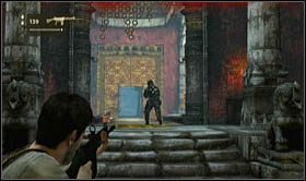 Do ataku dojdzie dopiero w miejscu, gdzie wcześniej była woda - Rozdział 10 Tylko jedno wyjście | Opis przejścia Uncharted 2 Among Thieves - Uncharted 2: Among Thieves - poradnik do gry