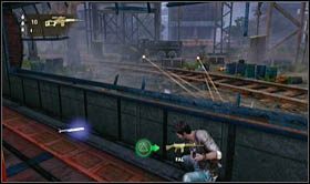 W pewnym momencie, już po załatwieniu snajperów, załączy się krótka scenka i do akcji dołączą dwaj mocno uzbrojeni oponenci, z ciężkimi karabinami - Rozdział 12 Zdążyć na pociąg | Opis przejścia Uncharted 2 Among Thieves - Uncharted 2: Among Thieves - poradnik do gry