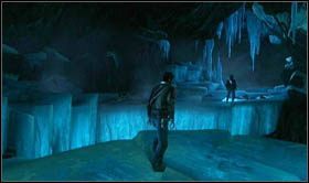 Następnie podążaj za kolegą wdrapując się na ścieżkę powyżej - Rozdział 17 W górach (2) | Opis przejścia Uncharted 2 Among Thieves - Uncharted 2: Among Thieves - poradnik do gry