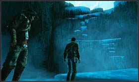 Po obejrzeniu martwych ciał zwierząt, udaj się w stronę najciemniejszej części jaskini - Rozdział 17 W górach (2) | Opis przejścia Uncharted 2 Among Thieves - Uncharted 2: Among Thieves - poradnik do gry
