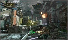 Dalsza droga prowadzić będzie przez otwartą bramę, z której przed momentem wybiegali oponenci - Rozdział 19 Oblężenie | Opis przejścia Uncharted 2 Among Thieves - Uncharted 2: Among Thieves - poradnik do gry