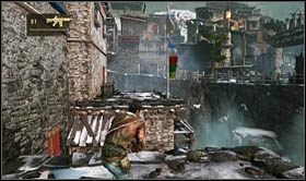 Chwile później znajdziesz się na dachach domów [sekret 3] - Rozdział 20 Kotek i mysz (2) | Opis przejścia Uncharted 2 Among Thieves - Uncharted 2: Among Thieves - poradnik do gry