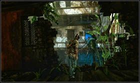 Pozwoli Ci to na dotarcie do wyrwy w ścianie, z której widać będzie kolejne miejsce z wybuchowa substancją - Rozdział 25 Raj zdruzgotany (1) | Opis przejścia Uncharted 2 Among Thieves - Uncharted 2: Among Thieves - poradnik do gry