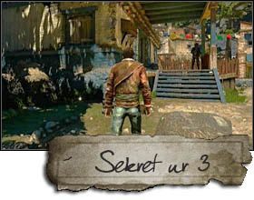 Sekret trzeci i ostatni ukryty został za rogiem budynku na samym końcu etapu - Rozdział 16 Gdzie ja jestem? | Sekrety w Uncharted 2 Among Thieves - Uncharted 2: Among Thieves - poradnik do gry