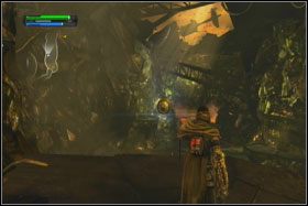 Chwilę później natrafisz na zablokowane przejście - Misja 02 - Raxus Prime (cz.2) - Opis przejścia - Star Wars: The Force Unleashed - Ultimate Sith Edition - poradnik do gry