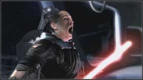 Starkiller zdał ostatni test i teraz Vader wzywa go na pokład budowanego właśnie superniszczyciela obiecując mu walkę z Imperatorem - Misja 04 - The Empirical - Opis przejścia - Star Wars: The Force Unleashed - Ultimate Sith Edition - poradnik do gry