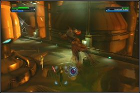 Na szczęście walka z nim nie należy do najtrudniejszych i choć potrafi on używać Mocy, to nie zapominając o blokowaniu ciosów i używaniu Force Repulse, powinieneś pokonać go w ciągu kilkudziesięciu sekund - Misja 05 - Cloud City - Opis przejścia - Star Wars: The Force Unleashed - Ultimate Sith Edition - poradnik do gry